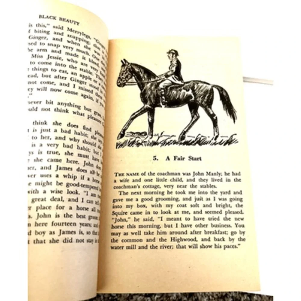 Black Beauty by: Anna Seawell,  paperback  1958